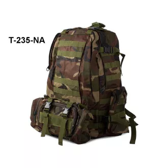 Maskáčový batoh Lynx, vojenská kamufláž - 48.5 l, Maskáč pouštní