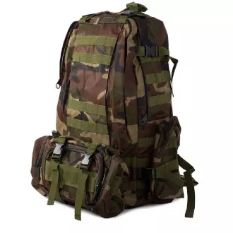 Maskáčový batoh Lynx, vojenská kamufláž - 48.5 l, Maskáč pouštní