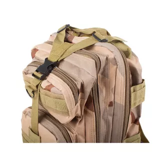 Vojenský turistický batoh 28 l, Šedý maskáč