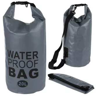 Vodotěsný vak Dry Bag 20 l, Černá