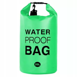 Vodotěsný vak Dry Bag 20 l, Šedá