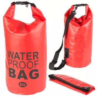 Vodotěsný vak Dry Bag 20 l, Zelená