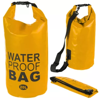 Vodotěsný vak Dry Bag 20 l, Žlutá