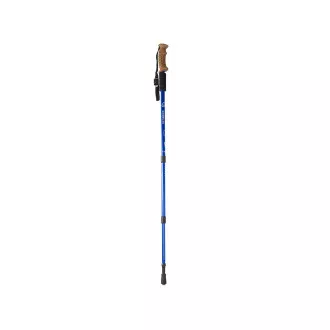 Trekingové hole Nordic Walking s ergonomickou, korkovou rukojetí, 135 cm, 2 ks, Černá