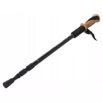 Trekingové hole Nordic Walking s ergonomickou, korkovou rukojetí, 135 cm, 2 ks, Modrá