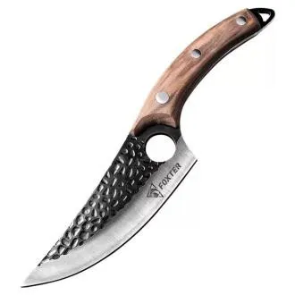 Lovecký nůž FOXTER s dřevěnou rukojetí, 27 cm Lovecký nůž FOXTER s dřevěnou rukojetí, 27 cm