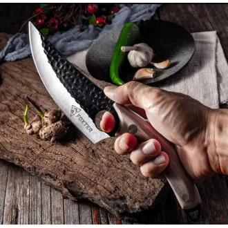 Lovecký nůž FOXTER s dřevěnou rukojetí, 27 cm Lovecký nůž FOXTER s dřevěnou rukojetí, 27 cm