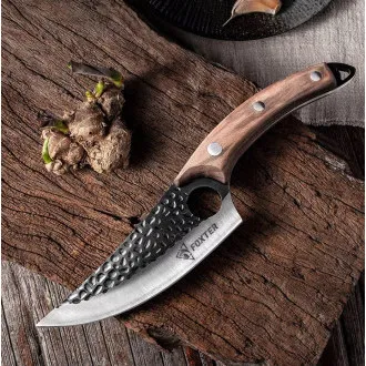 Lovecký nůž FOXTER s dřevěnou rukojetí, 27 cm Lovecký nůž FOXTER s dřevěnou rukojetí, 27 cm