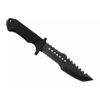 Vojenský survival nůž s křesadlem, 31 cm