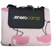 Pikniková deka ENERO CAMP 250x200 cm s ALU potahem FLAMINGOS