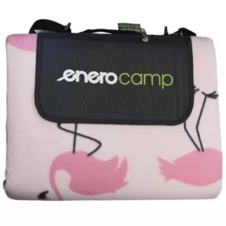 Pikniková deka ENERO CAMP 250x200 cm s ALU potahem FLAMINGOS
