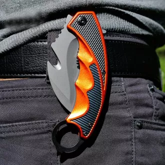 FOXTER Skládací nůž KARAMBIT, 20 cm