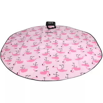 Kulatá pikniková deka 200 cm s ALU potahem FLAMINGO Kulatá pikniková deka 200 cm s ALU potahem FLAMINGO