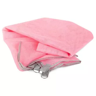 Plážová deka 200x200, růžová, Růžová