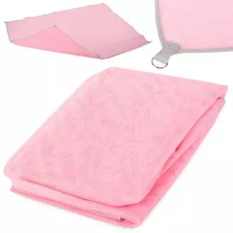 Plážová deka 200x200, růžová, Růžová