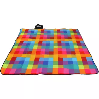 Pikniková deka 200x180 cm s ALU potahem, rainbow