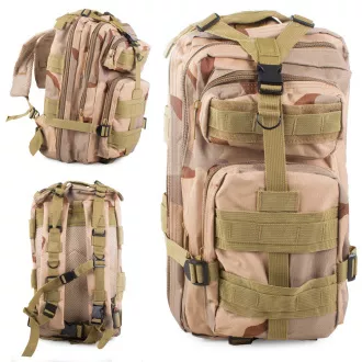 Vojenský turistický batoh 30 l, Černá