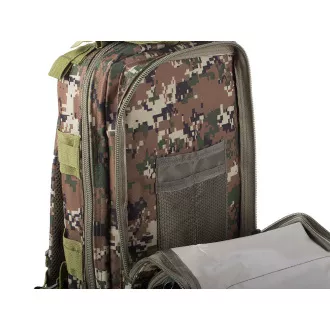 Vojenský turistický batoh 30 l, Černá