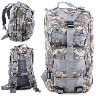 Vojenský turistický batoh 30 l, Černá