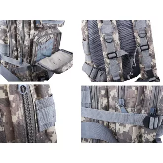 Vojenský turistický batoh 30 l, Černá