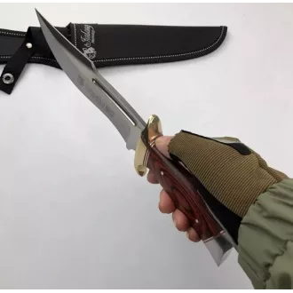 Vojenský lovecký nůž s pouzdrem 31cm