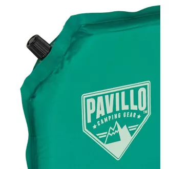 Turistická samonafukovací karimatka 180x50x2,5 cm PAVILLO, zelená
