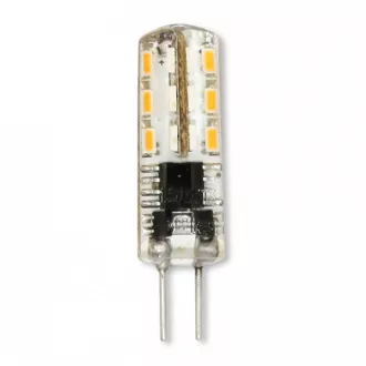 TESLA - LED G4001540-1S, žárovka G4, 1,5W, 12V, 90lm, 10 000h, 4000K studená bílá, 360°