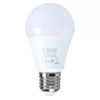 TESLA - LED BL270927-5D, žárovka BULB E27, 9W, 230V, 806lm, 30 000h, 2700K teplá bílá, 200°, st