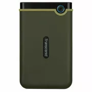 TRANSCEND externí HDD USB 3.0 StoreJet 25M3G, Slim, 2TB, Black (SATA, Rubber Case, Anti-Shock)