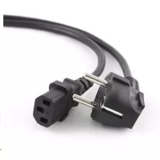 C-TECH kabel síťový 1, 8m 220/230V napájecí, VDE