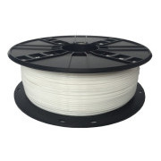 GEMBIRD Tisková struna (filament) PETG, 1, 75mm, 1kg, bílá