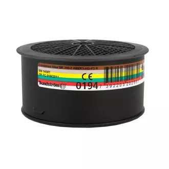SUNDSTRÖM® SR 299-2 ABEK1HgP3 -pro polomasky a celoobličejové masky H02-6512