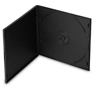 OEM Krabička na 1 VCD 5, 2mm slim černý 200ks/bal