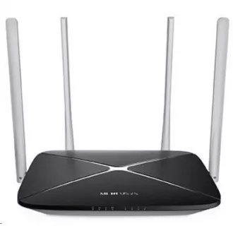MERCUSYS AC12 WiFi5 router (AC1200, 2, 4GHz/5GHz, 3x100Mb/s LAN, 1x100Mb/s WAN)