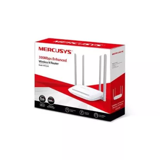 MERCUSYS MW325R WiFi4 router (N300, 2, 4GHz, 3x100Mb/s LAN, 1xMb/s WAN)