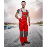 Kalhoty s laclem ARDON®2STRONG červeno-šedé | H9605/56