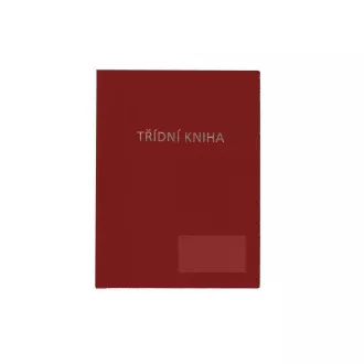 Desky A4 na třídní knihu s oknem bordo Desky A4 na třídní knihu s oknem bordo