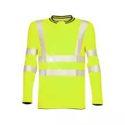 Tričko s dlouhým rukávem ARDON®SIGNAL žluté | H5926/S