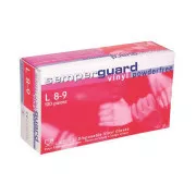 Jednorázové rukavice SEMPERGUARD® VINYL 10/XL - nepudrované - čiré | A5054/10