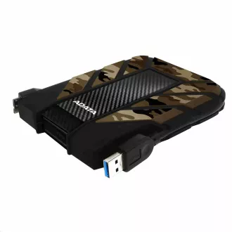 ADATA Externí HDD 2TB 2, 5" USB 3.1 DashDrive Durable HD710M Pro, kamufláž (gumový, nárazu/vodě/prachu odolný)