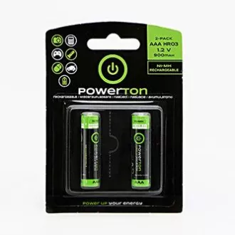 Powerton ENERGY RECHARGE Nabíjecí Ni-MH baterie AAA, 2-pack