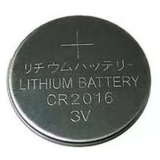 Baterie lithiová, knoflíková, CR2016, 3V, blistr, 5-pack
