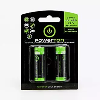 Powerton ENERGY RECHARGE Nabíjecí Ni-MH baterie AA, 2-pack