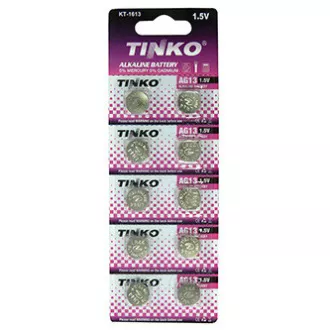 Baterie alkalická, knoflíková, LR44, AG13, 1.5V, blistr, 10-pack Baterie alkalická, knoflíková, LR44, AG13, 1.5V, blistr, 10-pack