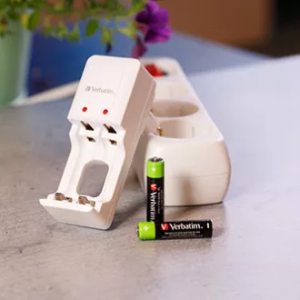 Nabíjecí baterie, AAA (HR03), 1.2V, 950 mAh, Verbatim, blistr, 4-pack