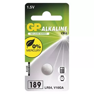 GP Jednorázová alkalická baterie LR1130, 1-pack GP Jednorázová alkalická baterie LR1130, 1-pack