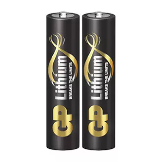 GP Jednorázová lithiová baterie AAA, 2-pack