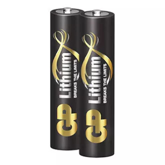 GP Jednorázová lithiová baterie AAA, 2-pack