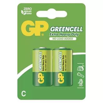 GP Jednorázová zinkochloridová baterie C, 2-pack