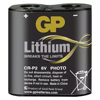 GP Jednorázová lithiová baterie CR-P2, 1-pack